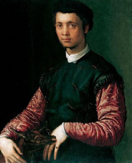 Francesco Salviati Bildnis eines jungen Mannes Sweden oil painting art
